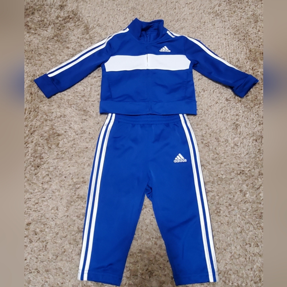 Adidas Two Piece Track Suit Size 12month